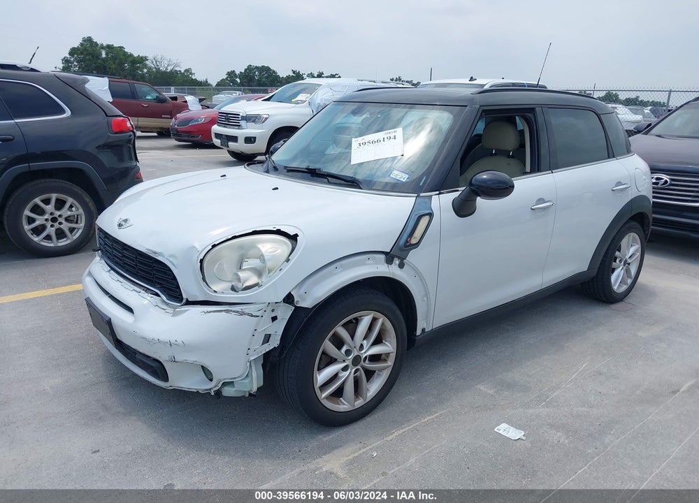 2012 MINI COOPER S COUNTRYMAN VIN: WMWZC3C52CWP20311
