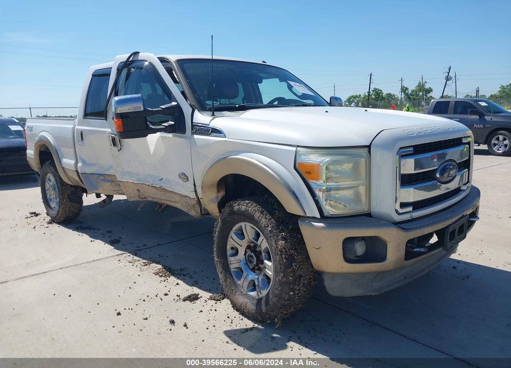 2012 FORD F-250 LARIAT VIN: 1FT7W2BT1CEB32837