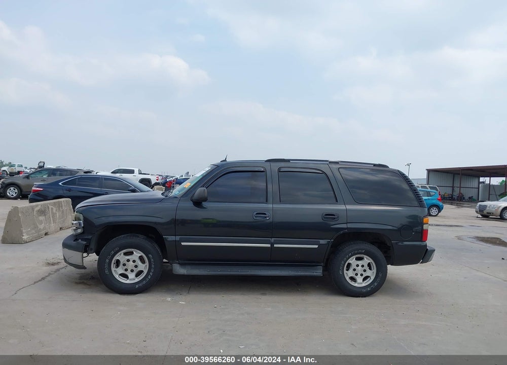 2005 CHEVROLET TAHOE LS VIN: 1GNEC13T35R218176