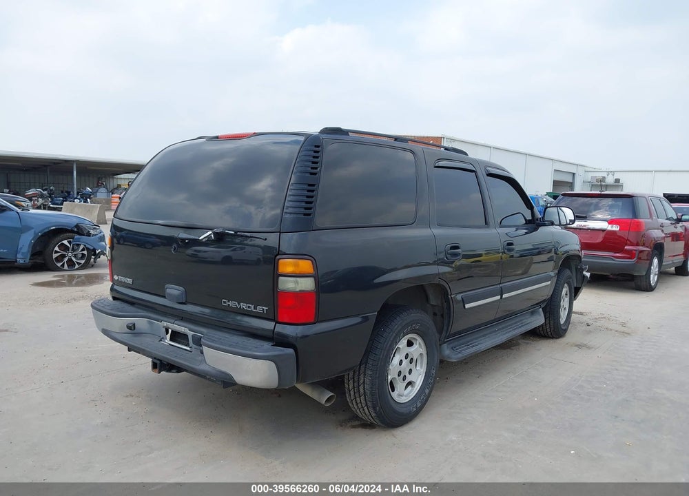 2005 CHEVROLET TAHOE LS VIN: 1GNEC13T35R218176