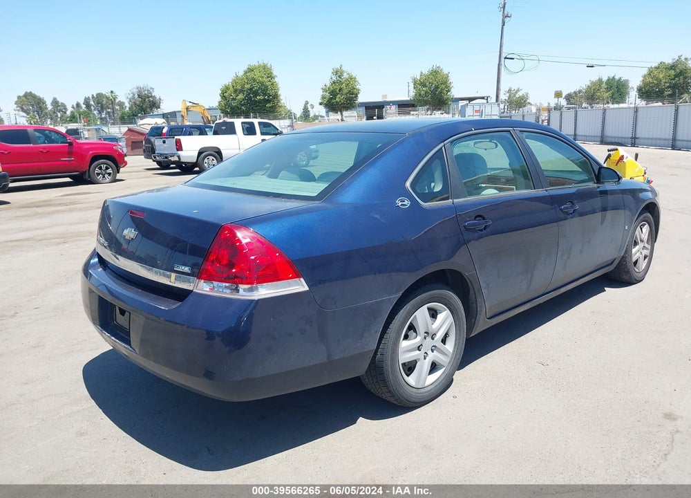 2008 CHEVROLET IMPALA VIN: 2G1WB58K581314372