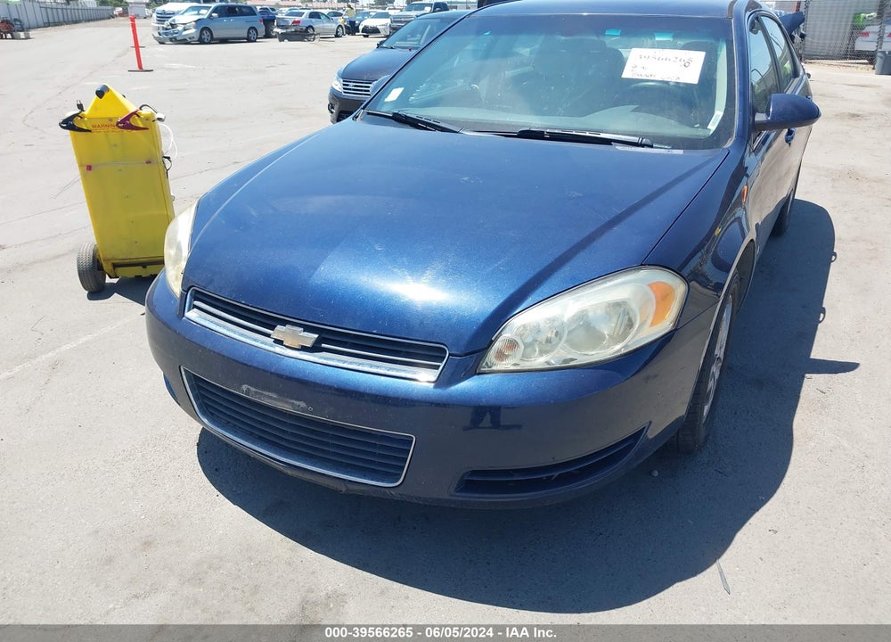 2008 CHEVROLET IMPALA VIN: 2G1WB58K581314372