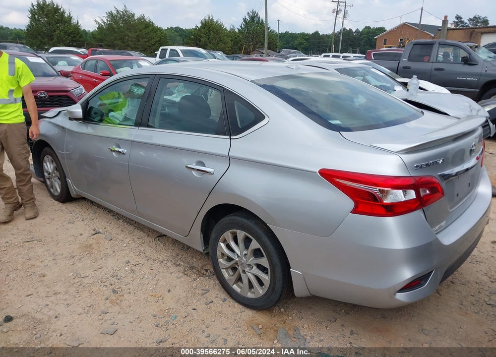 2019 NISSAN SENTRA SV VIN: 3N1AB7AP7KY317160