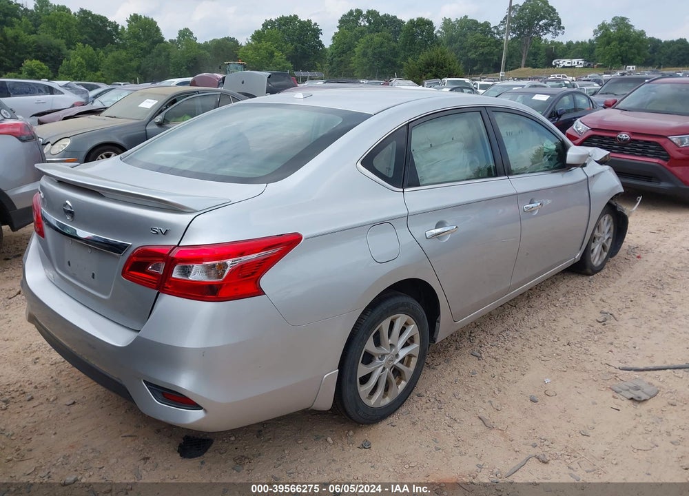 2019 NISSAN SENTRA SV VIN: 3N1AB7AP7KY317160