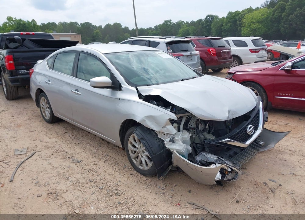 2019 NISSAN SENTRA SV VIN: 3N1AB7AP7KY317160