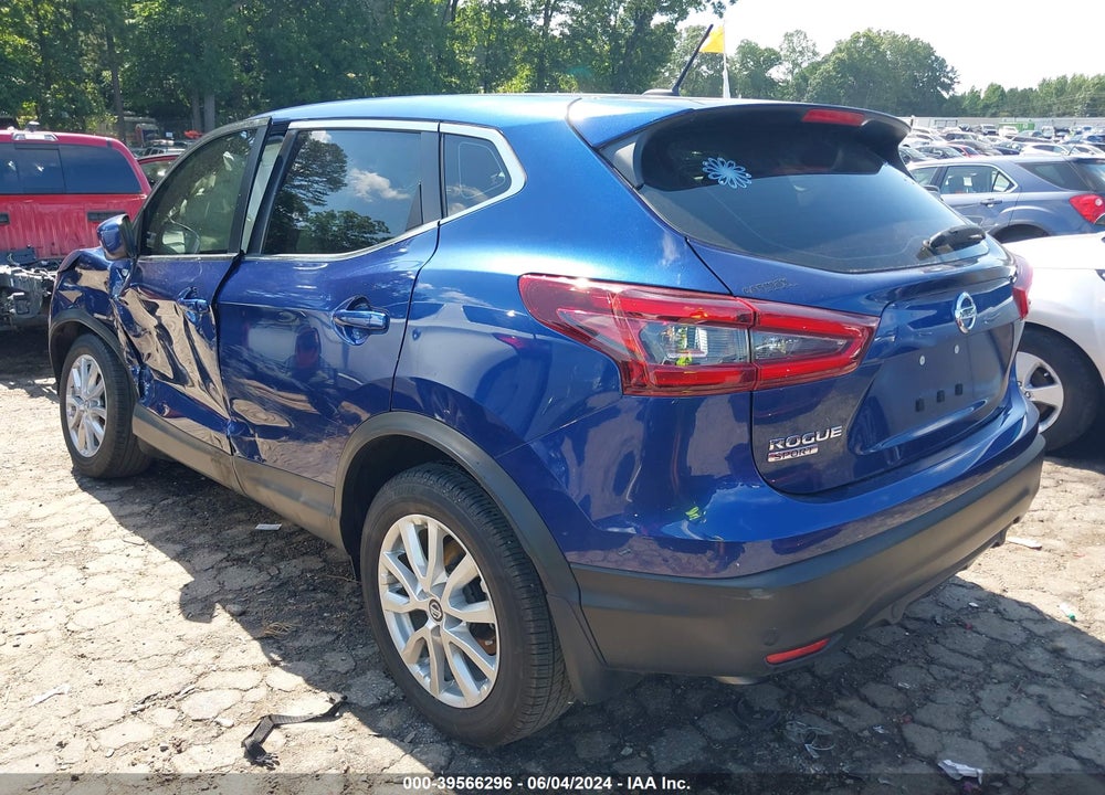 2022 NISSAN ROGUE SPORT S FWD XTRONIC CVT VIN: JN1BJ1AV9NW340941