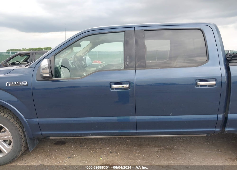 2019 FORD F-150 LARIAT VIN: 1FTEW1E54KFA41634