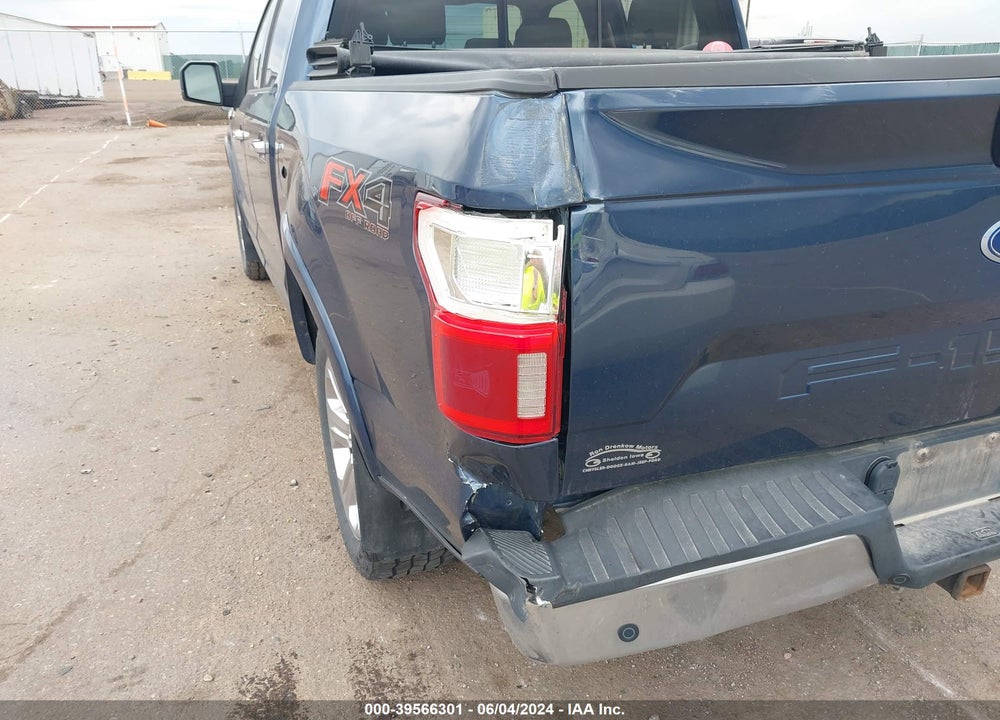 2019 FORD F-150 LARIAT VIN: 1FTEW1E54KFA41634