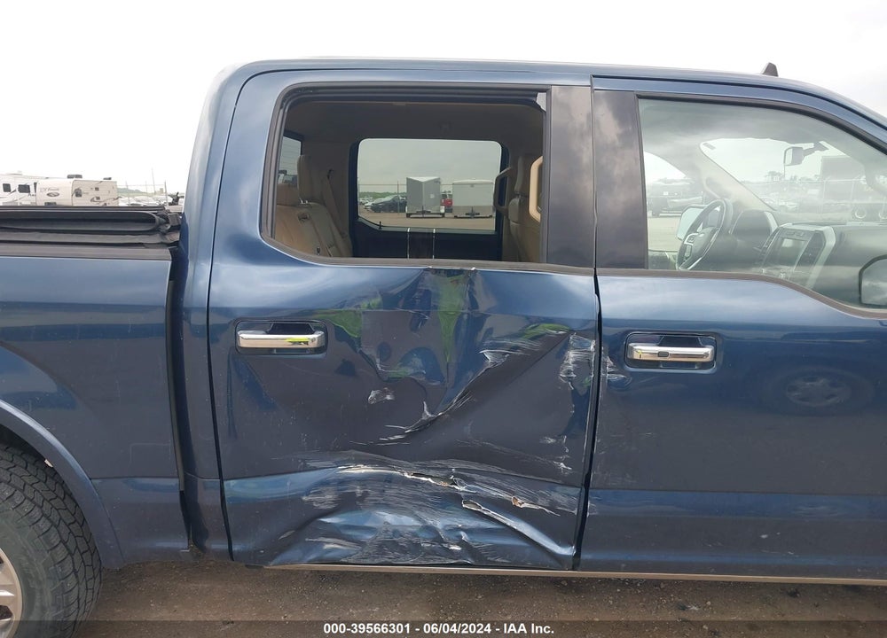 2019 FORD F-150 LARIAT VIN: 1FTEW1E54KFA41634
