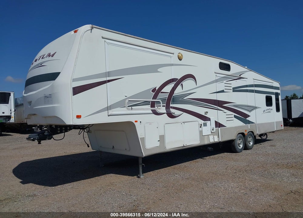 2008 FLEETWOOD QUANTUM 355RLQS VIN: 4CV5R352184287936