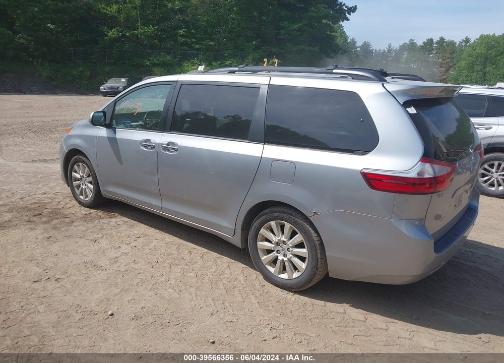 2015 TOYOTA SIENNA XLE PREMIUM 7 PASSENGER VIN: 5TDDK3DC8FS127487