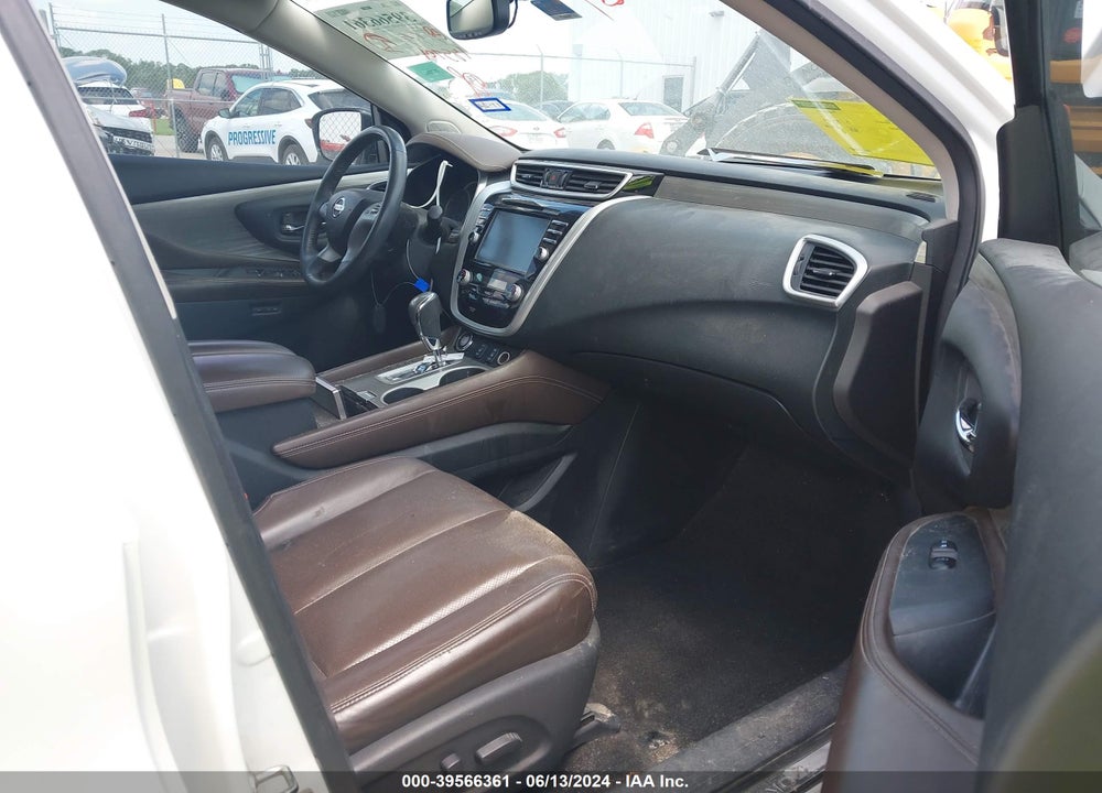 2015 NISSAN MURANO SL VIN: 5N1AZ2MG5FN239208