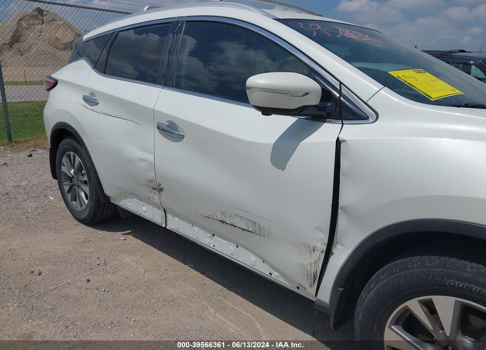 2015 NISSAN MURANO SL VIN: 5N1AZ2MG5FN239208