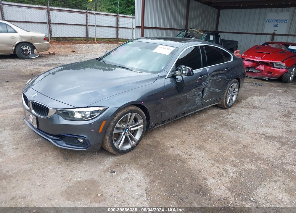 2019 BMW 440I GRAN COUPE VIN: WBA4J5C54KBM66442