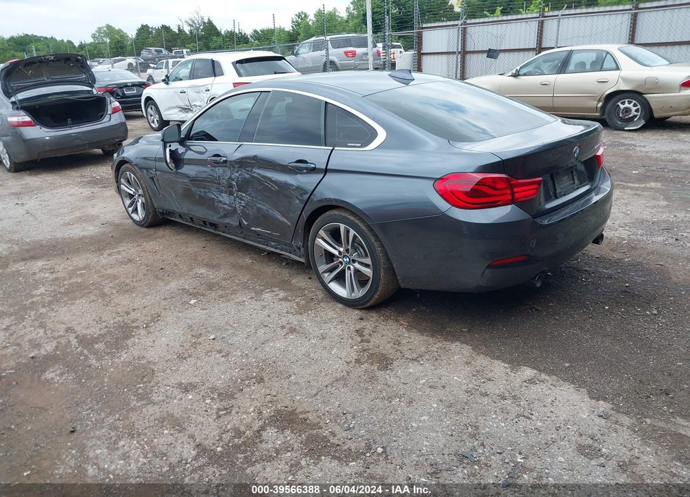 2019 BMW 440I GRAN COUPE VIN: WBA4J5C54KBM66442