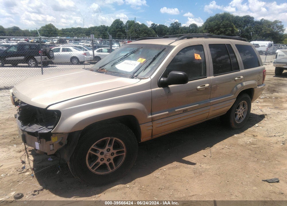 2000 JEEP GRAND CHEROKEE LIMITED VIN: 1J4G258S6YC281558