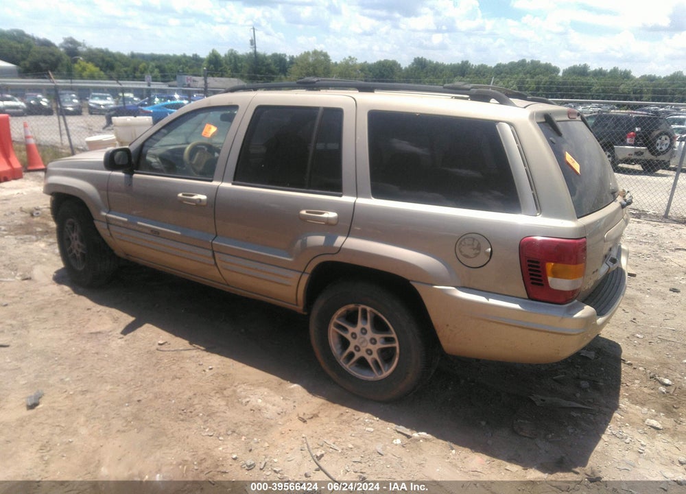 2000 JEEP GRAND CHEROKEE LIMITED VIN: 1J4G258S6YC281558