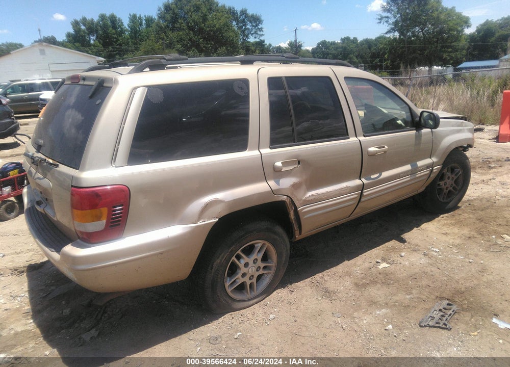 2000 JEEP GRAND CHEROKEE LIMITED VIN: 1J4G258S6YC281558