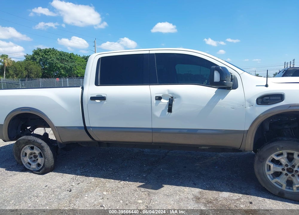 2017 NISSAN TITAN XD PLATINUM RESERVE DIESEL/PRO-4X DIESEL/S DIESEL/SL DIESEL/SV DIESEL VIN: 1N6BA1F45HN507364