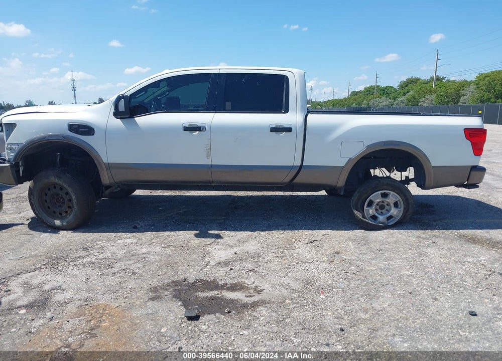 2017 NISSAN TITAN XD PLATINUM RESERVE DIESEL/PRO-4X DIESEL/S DIESEL/SL DIESEL/SV DIESEL VIN: 1N6BA1F45HN507364