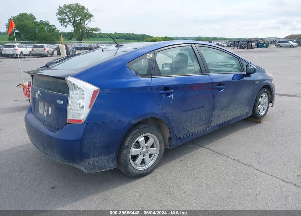2010 TOYOTA PRIUS V VIN: JTDKN3DUXA0022260