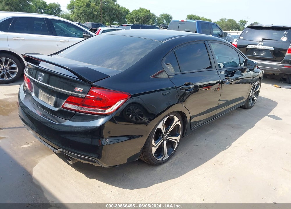 2015 HONDA CIVIC SI VIN: 2HGFB6E53FH704338
