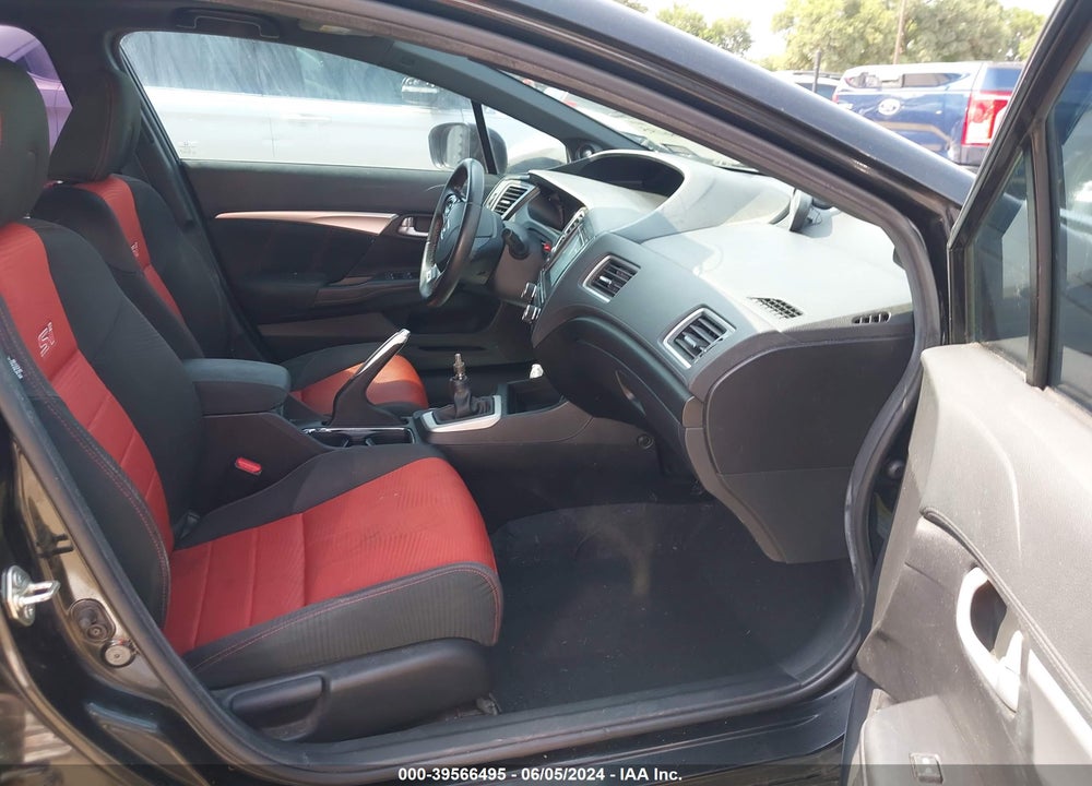 2015 HONDA CIVIC SI VIN: 2HGFB6E53FH704338