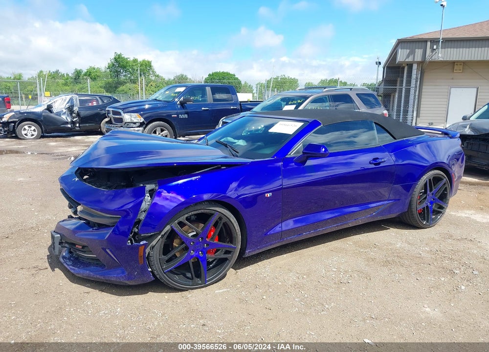 2017 CHEVROLET CAMARO 1LT VIN: 1G1FB3DS2H0206345