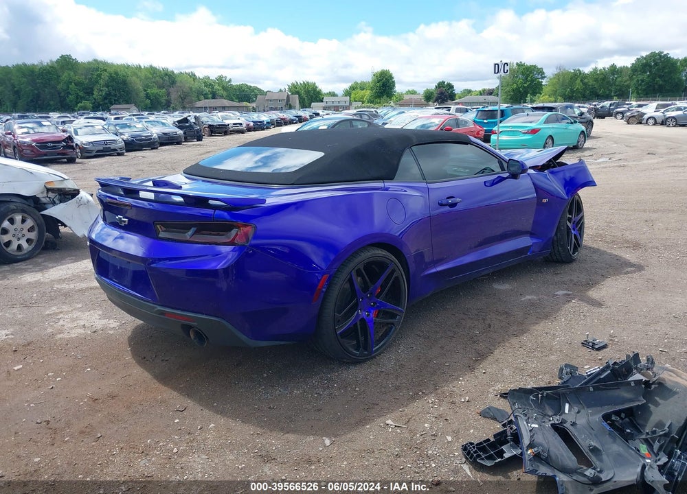 2017 CHEVROLET CAMARO 1LT VIN: 1G1FB3DS2H0206345