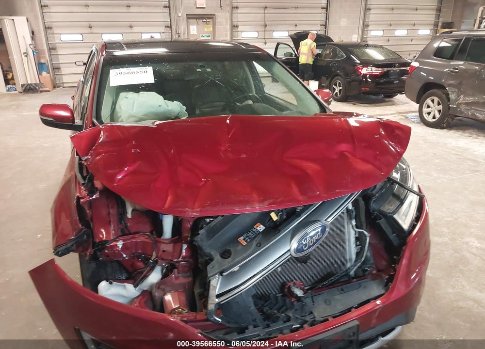 2015 FORD EDGE SEL VIN: 2FMTK4J90FBC11326