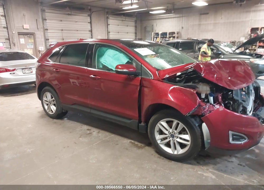 2015 FORD EDGE SEL VIN: 2FMTK4J90FBC11326