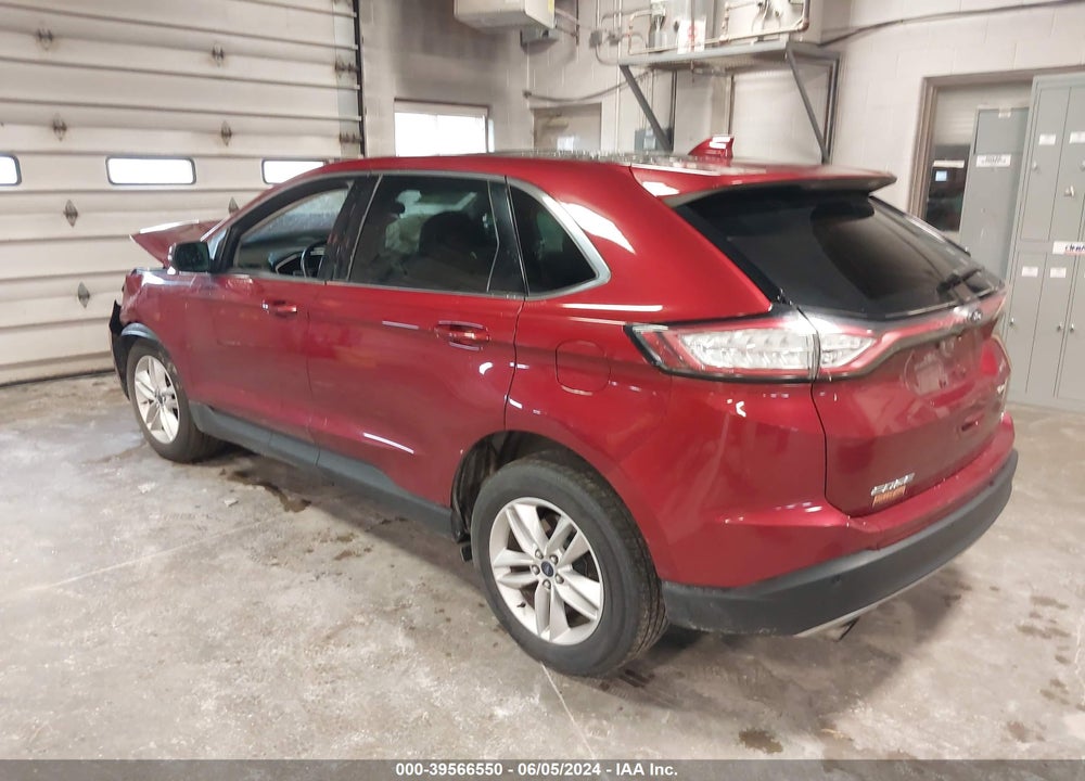 2015 FORD EDGE SEL VIN: 2FMTK4J90FBC11326