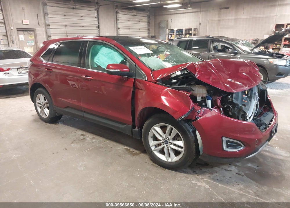 2015 FORD EDGE SEL VIN: 2FMTK4J90FBC11326