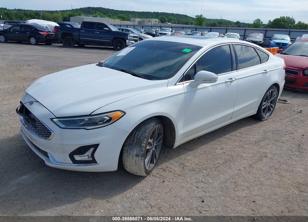 2020 FORD FUSION TITANIUM VIN: 3FA6P0D94LR137595