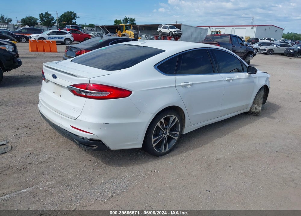 2020 FORD FUSION TITANIUM VIN: 3FA6P0D94LR137595
