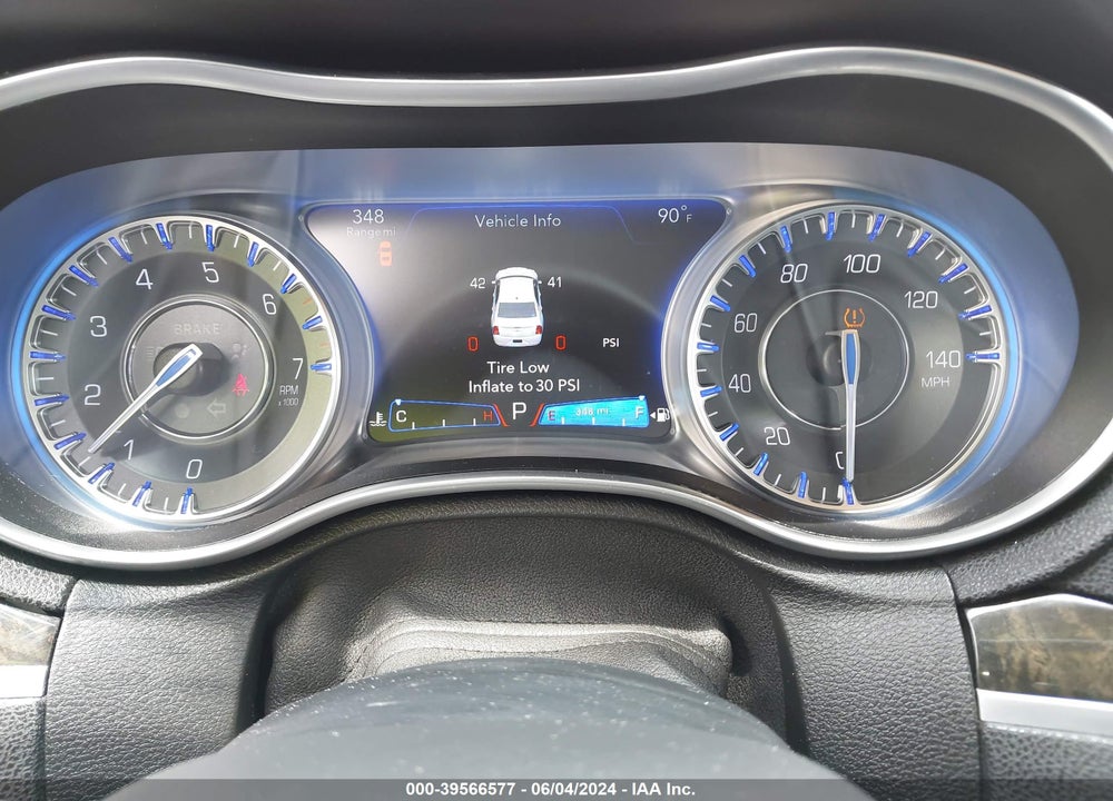 2016 CHRYSLER 300C VIN: 2C3CCAEG2GH343189