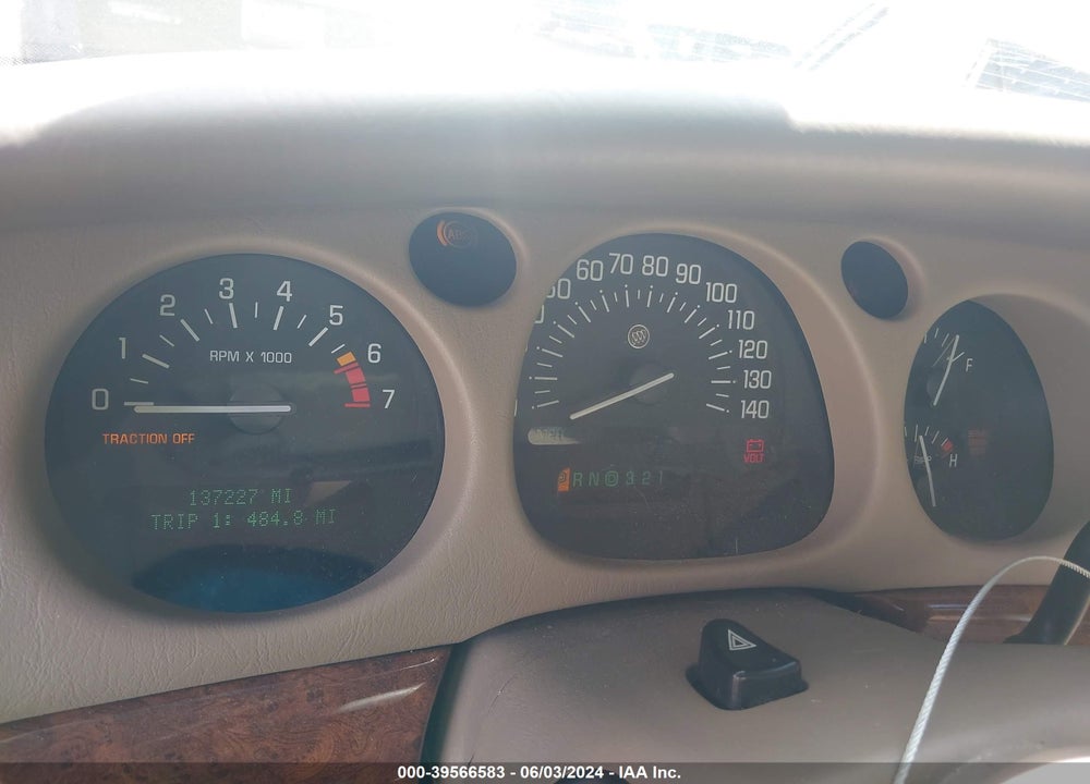 2003 BUICK LESABRE LIMITED VIN: 1G4HR54K63U153749