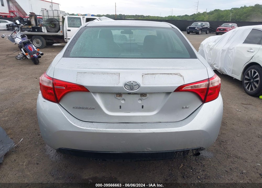 2017 TOYOTA COROLLA LE VIN: 5YFBURHE2HP616401