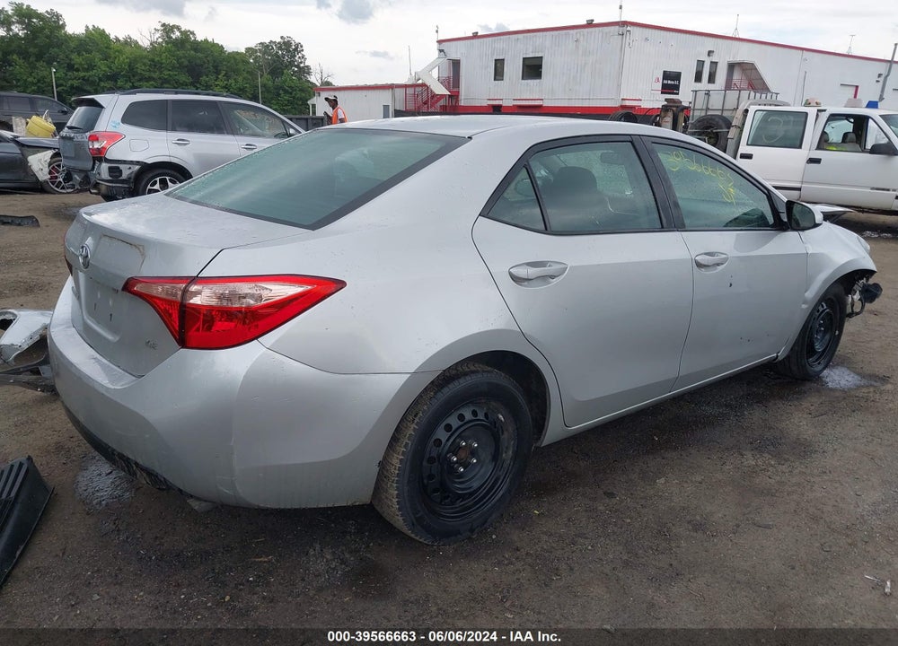 2017 TOYOTA COROLLA LE VIN: 5YFBURHE2HP616401
