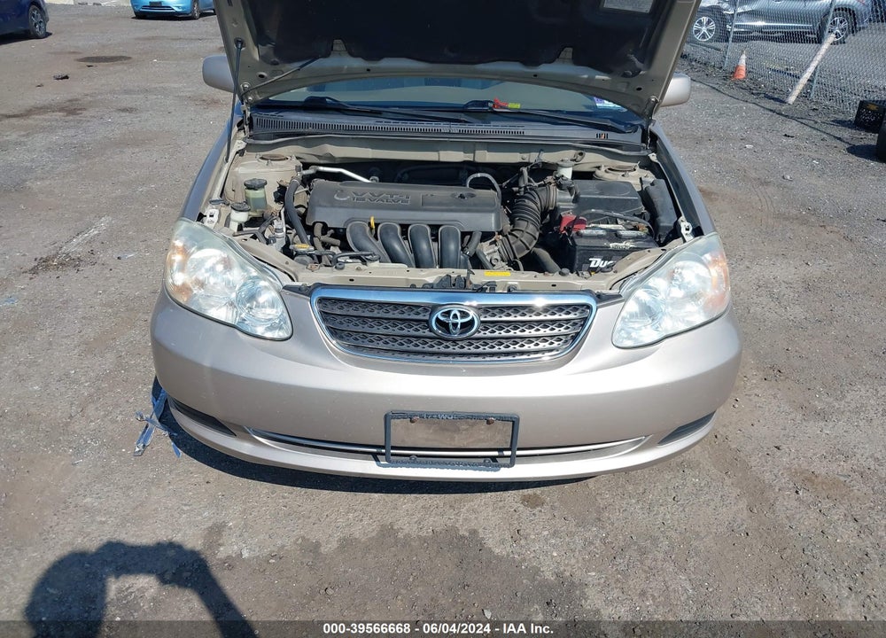 2007 TOYOTA COROLLA LE VIN: 2T1BR32E47C837696
