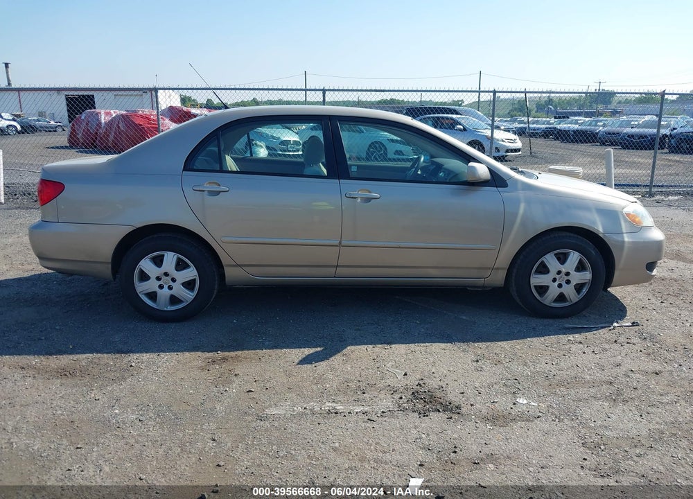 2007 TOYOTA COROLLA LE VIN: 2T1BR32E47C837696