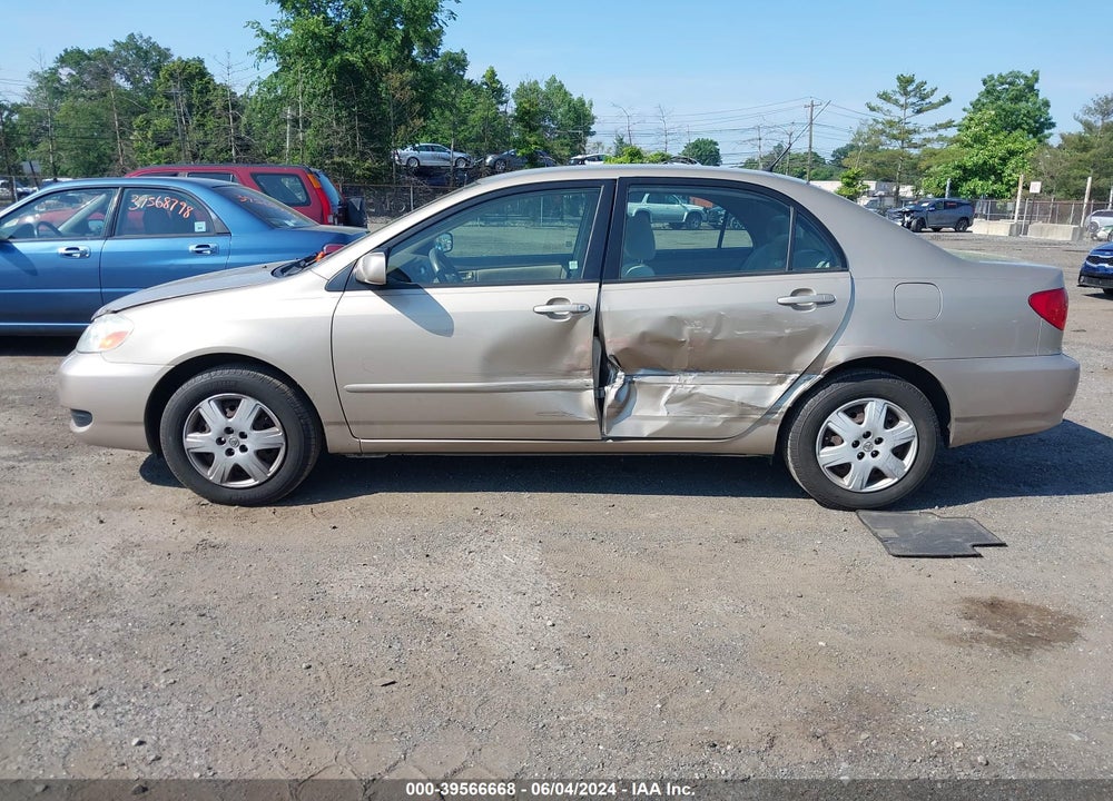 2007 TOYOTA COROLLA LE VIN: 2T1BR32E47C837696