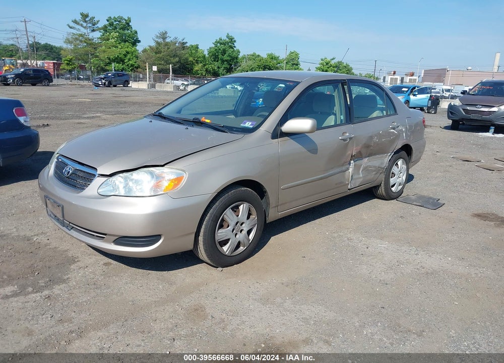 2007 TOYOTA COROLLA LE VIN: 2T1BR32E47C837696
