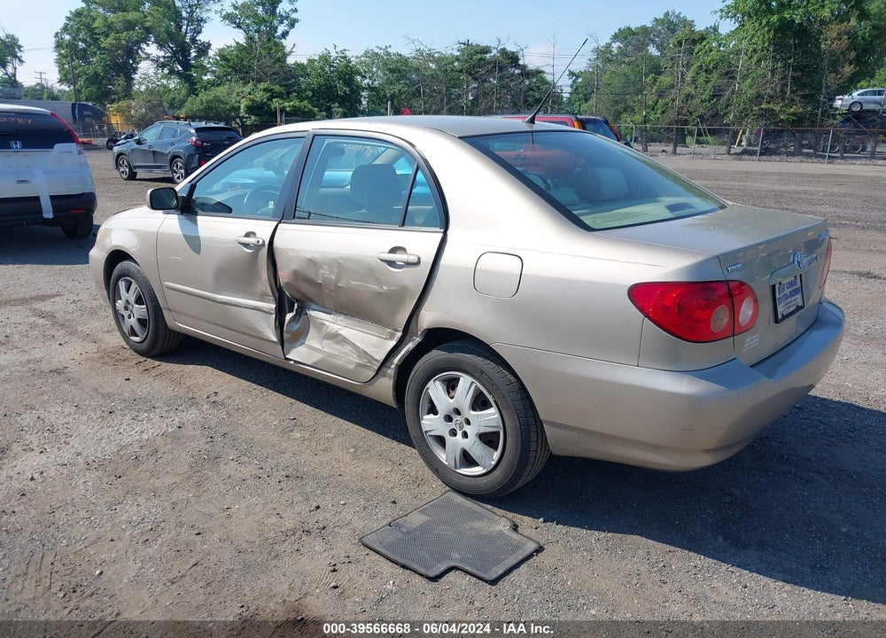 2007 TOYOTA COROLLA LE VIN: 2T1BR32E47C837696