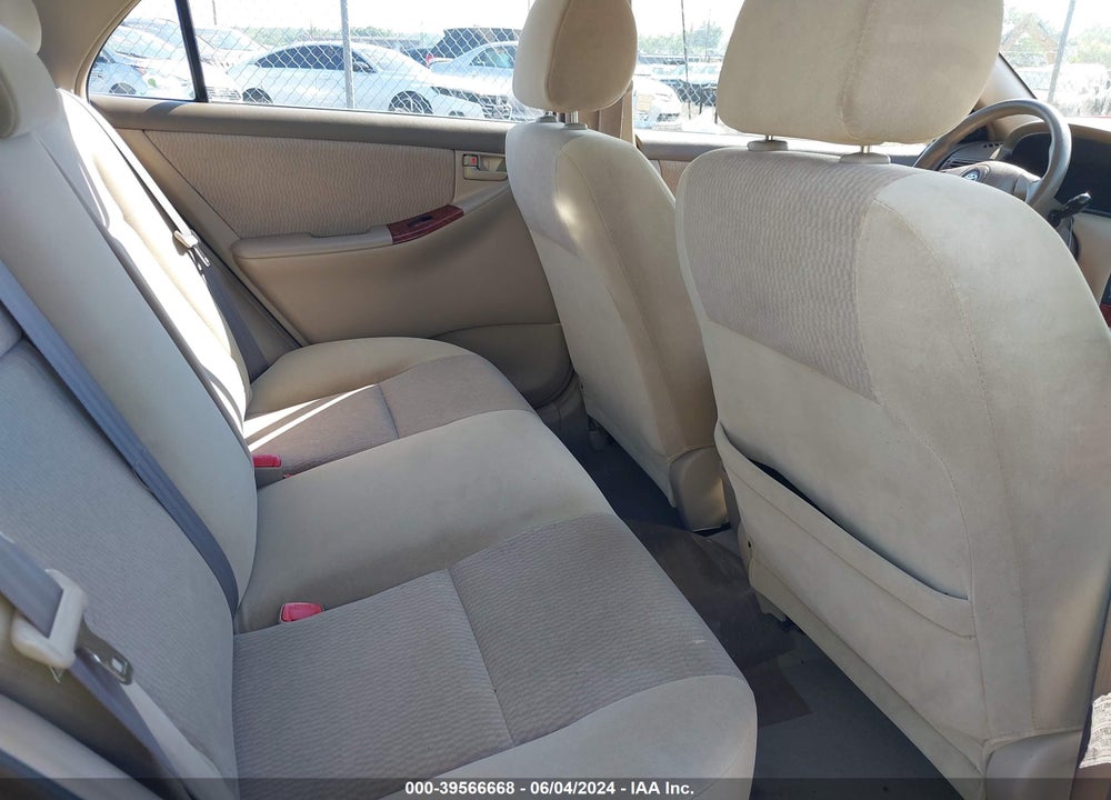 2007 TOYOTA COROLLA LE VIN: 2T1BR32E47C837696