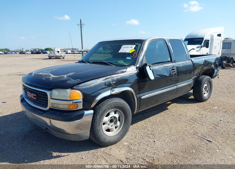 2001 GMC SIERRA 1500 SLE VIN: 2GTEC19V511198923