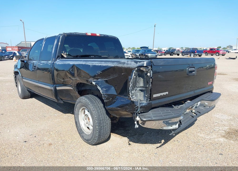 2001 GMC SIERRA 1500 SLE VIN: 2GTEC19V511198923