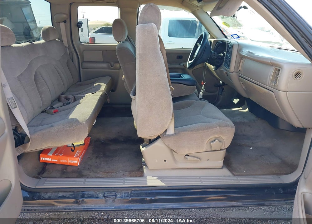 2001 GMC SIERRA 1500 SLE VIN: 2GTEC19V511198923