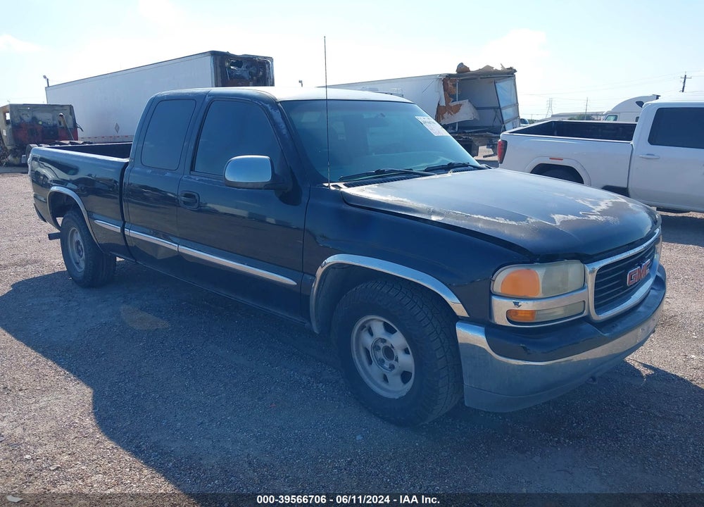 2001 GMC SIERRA 1500 SLE VIN: 2GTEC19V511198923