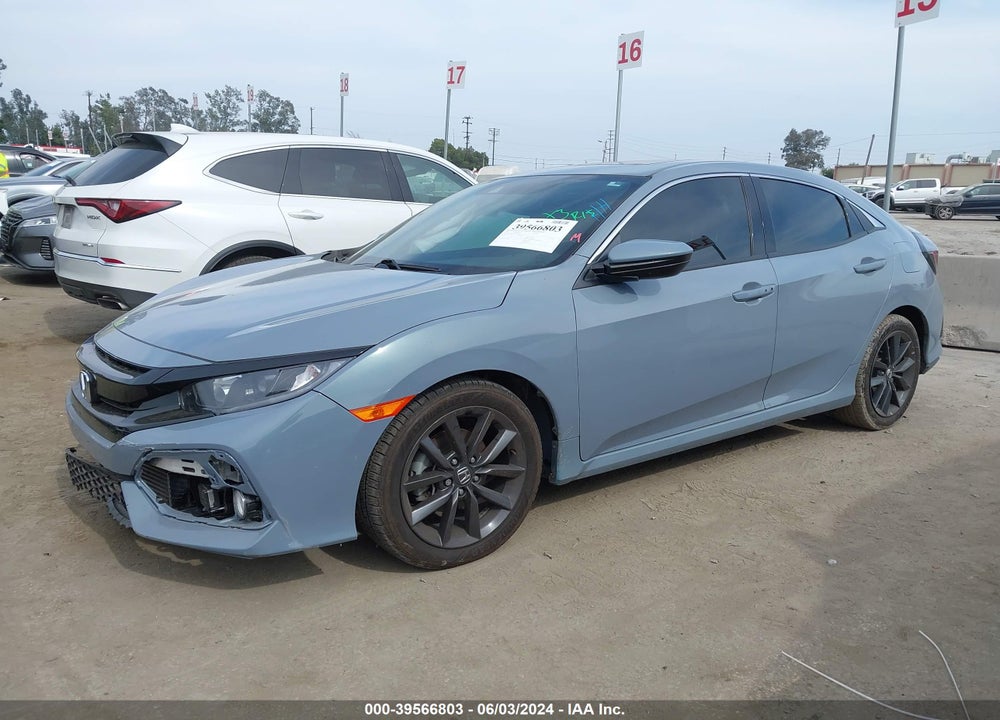 2021 HONDA CIVIC EX VIN: SHHFK7H67MU411844